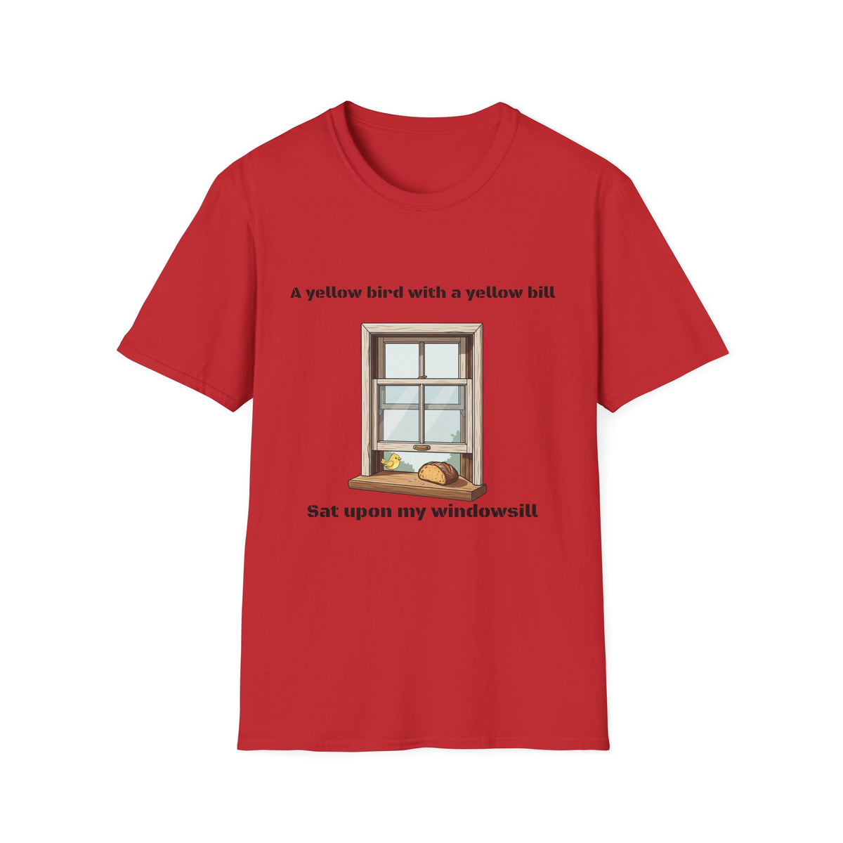 yellow bird with a yellow bill Army cadence T-Shirt military humor