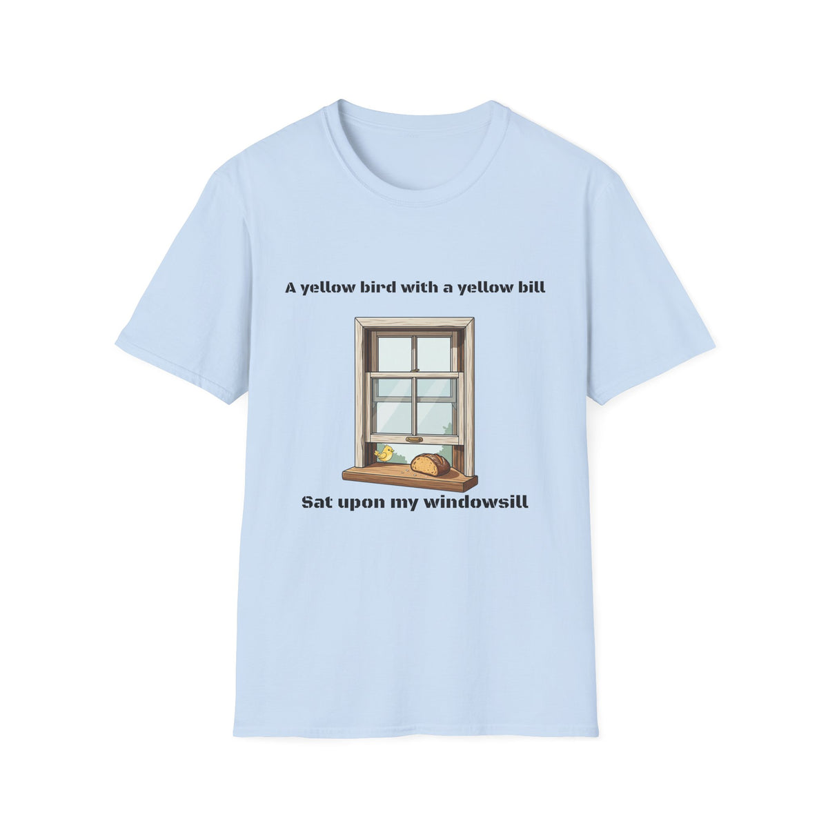 yellow bird with a yellow bill Army cadence T-Shirt military humor