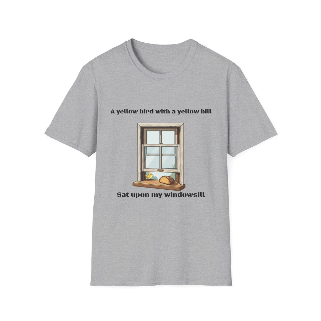 yellow bird with a yellow bill Army cadence T-Shirt military humor