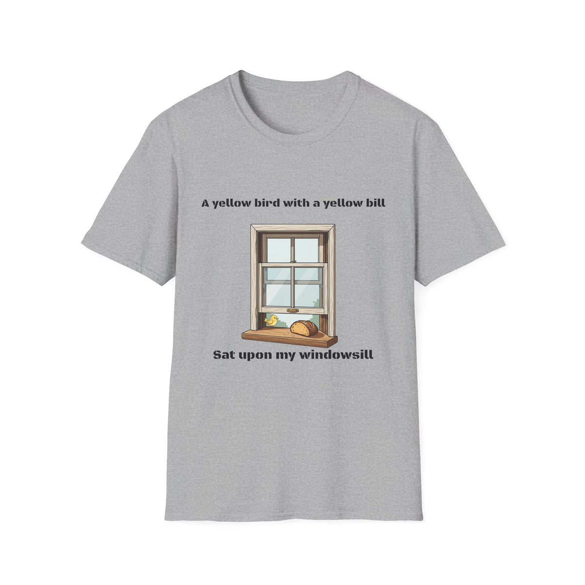 yellow bird with a yellow bill Army cadence T-Shirt military humor