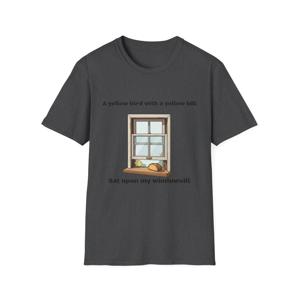 yellow bird with a yellow bill Army cadence T-Shirt military humor