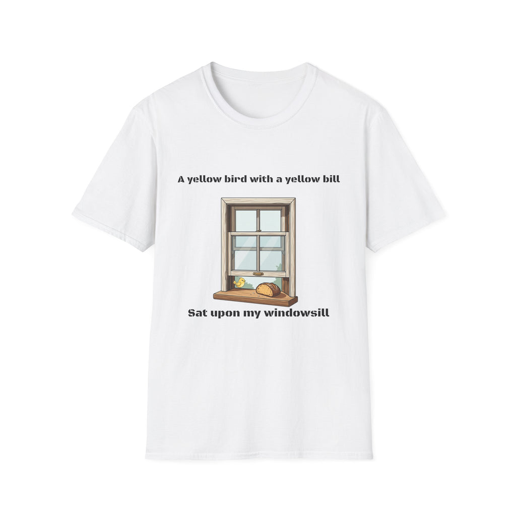 yellow bird with a yellow bill Army cadence T-Shirt military humor