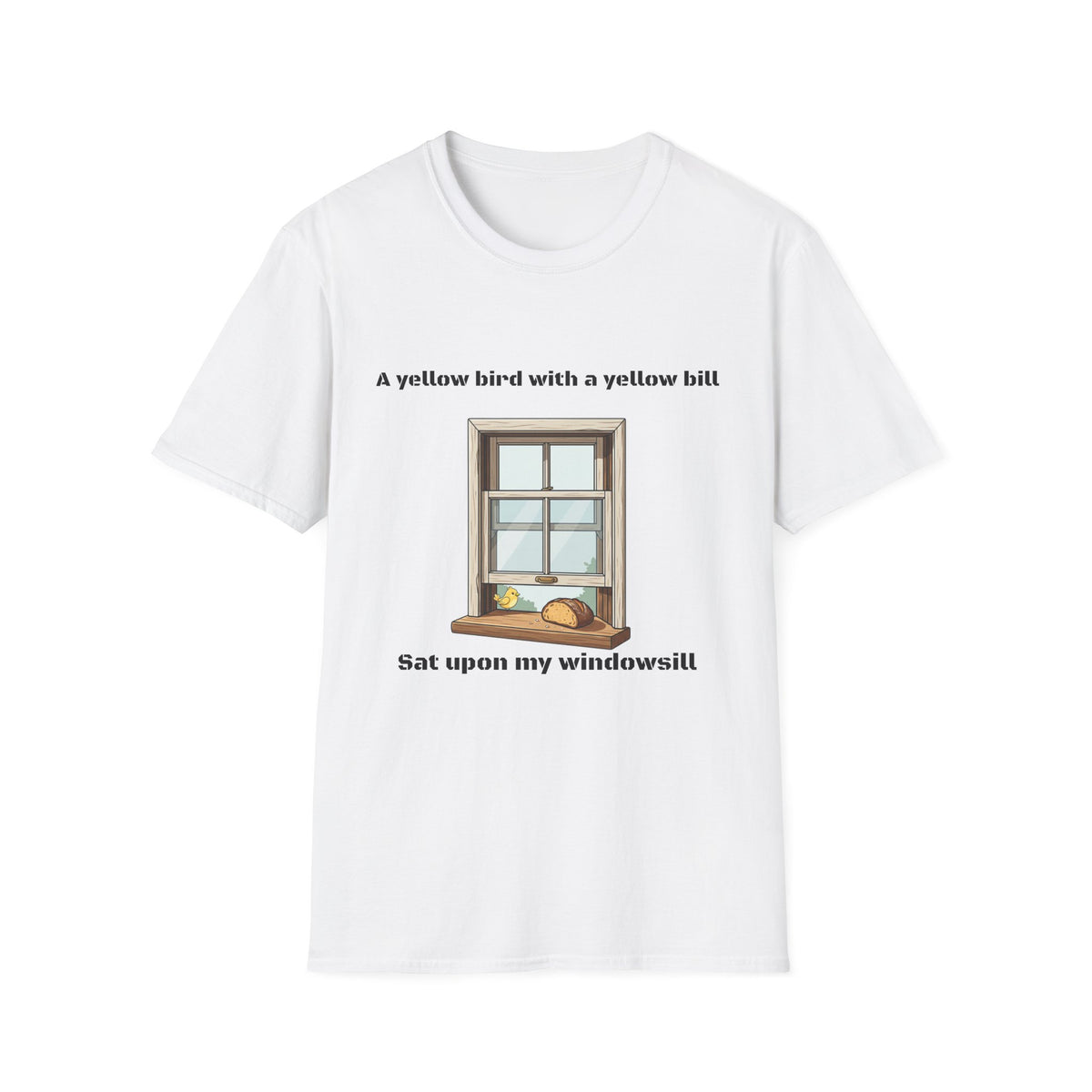 yellow bird with a yellow bill Army cadence T-Shirt military humor