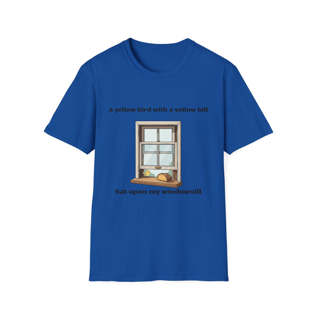 yellow bird with a yellow bill Army cadence T-Shirt military humor